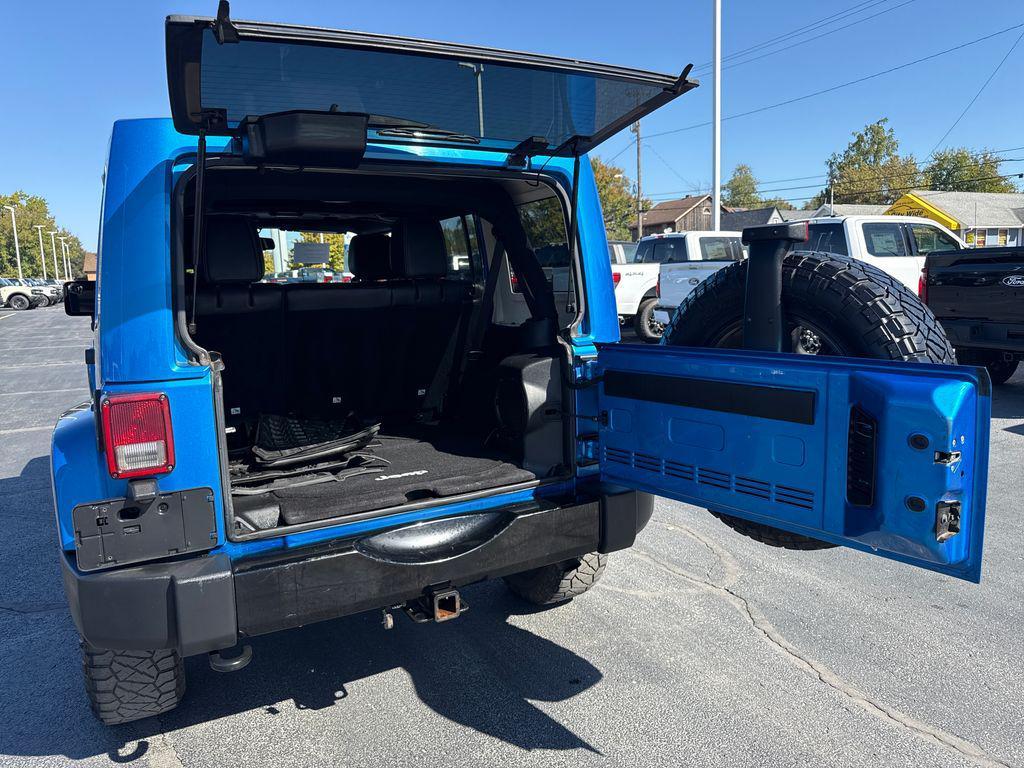 used 2014 Jeep Wrangler Unlimited car, priced at $15,480