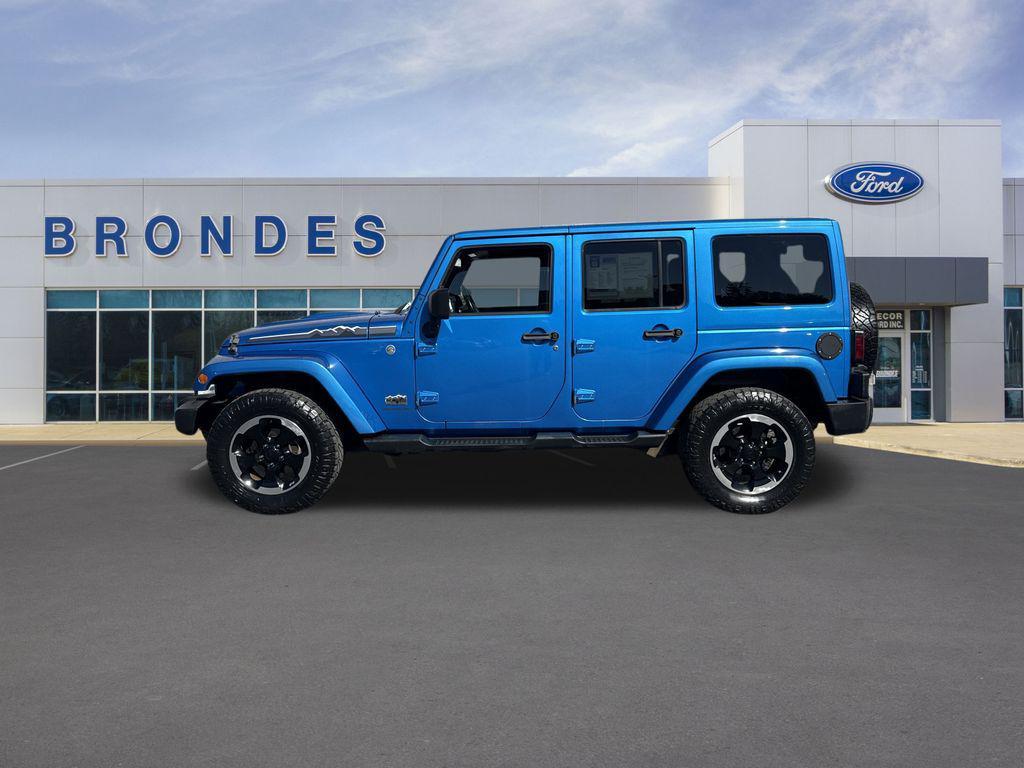 used 2014 Jeep Wrangler Unlimited car, priced at $15,480