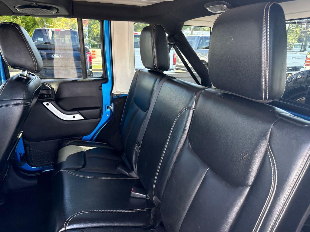 used 2014 Jeep Wrangler Unlimited car, priced at $15,480