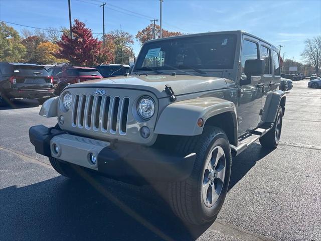 used 2017 Jeep Wrangler Unlimited car, priced at $20,958