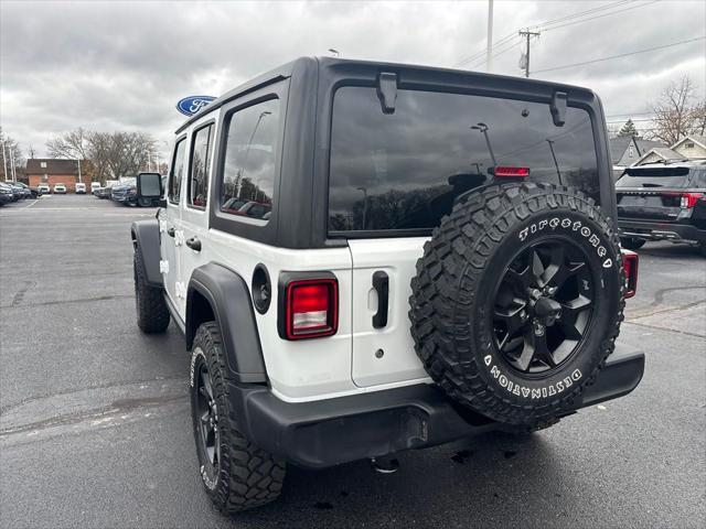 used 2020 Jeep Wrangler Unlimited car, priced at $32,523