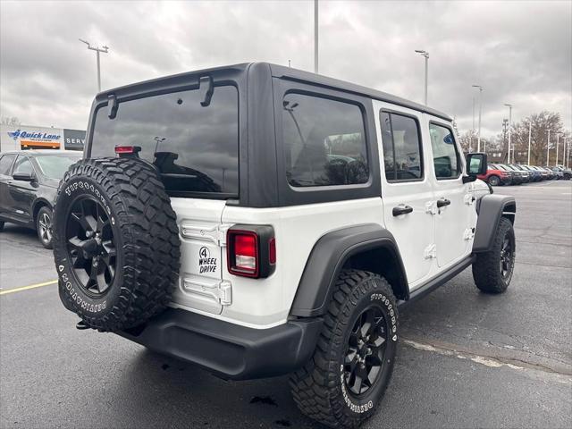 used 2020 Jeep Wrangler Unlimited car, priced at $32,523