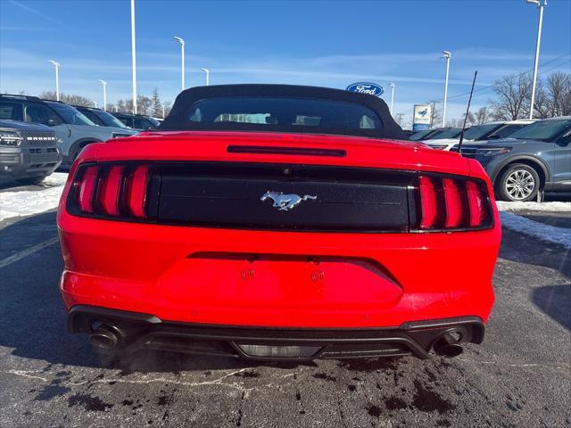 used 2022 Ford Mustang car, priced at $23,500
