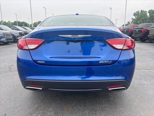 used 2015 Chrysler 200 car, priced at $9,998