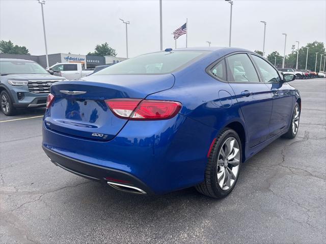 used 2015 Chrysler 200 car, priced at $9,998