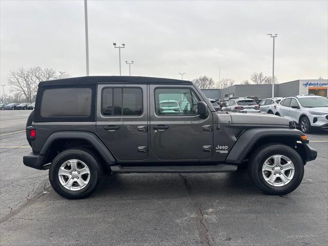 used 2019 Jeep Wrangler Unlimited car, priced at $24,909