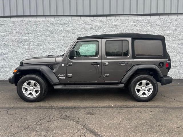 used 2019 Jeep Wrangler Unlimited car, priced at $24,909