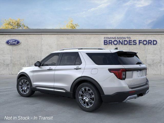 new 2025 Ford Explorer car, priced at $54,130