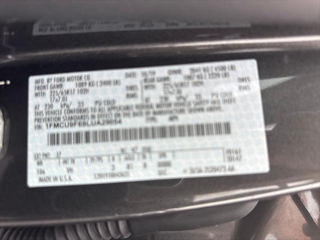 used 2020 Ford Escape car, priced at $19,954