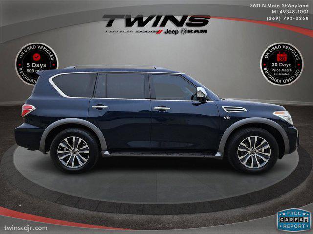 used 2020 Nissan Armada car, priced at $24,500