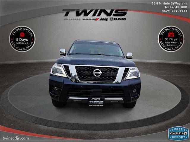 used 2020 Nissan Armada car, priced at $24,300