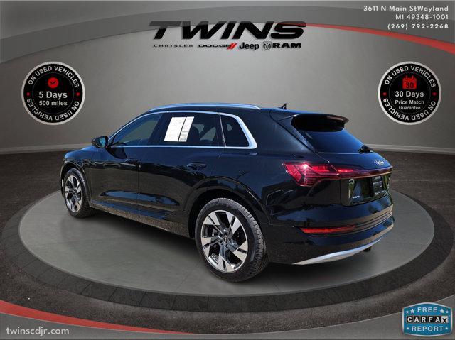 used 2021 Audi e-tron car, priced at $24,900