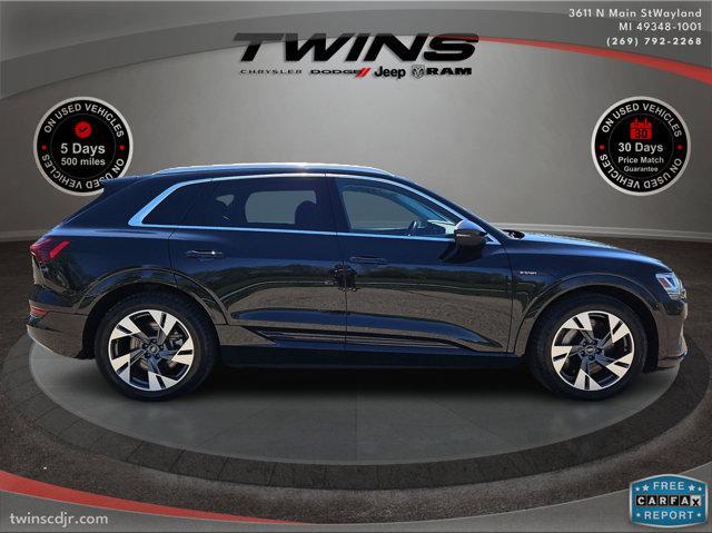 used 2021 Audi e-tron car, priced at $24,900