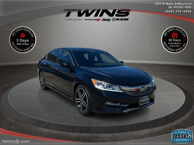 used 2016 Honda Accord car, priced at $16,500