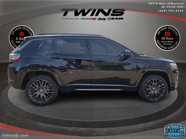 used 2022 Jeep Compass car, priced at $22,000