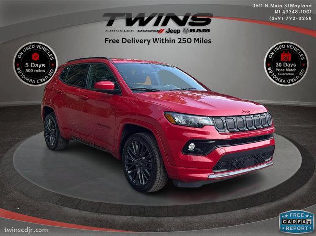 used 2022 Jeep Compass car, priced at $20,200