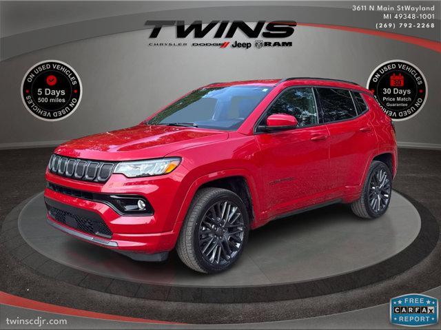 used 2022 Jeep Compass car, priced at $20,700