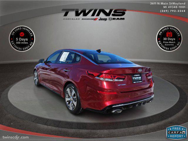 used 2019 Kia Optima car, priced at $12,000