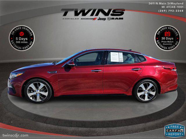 used 2019 Kia Optima car, priced at $12,000