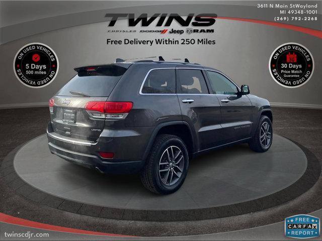 used 2017 Jeep Grand Cherokee car, priced at $15,100