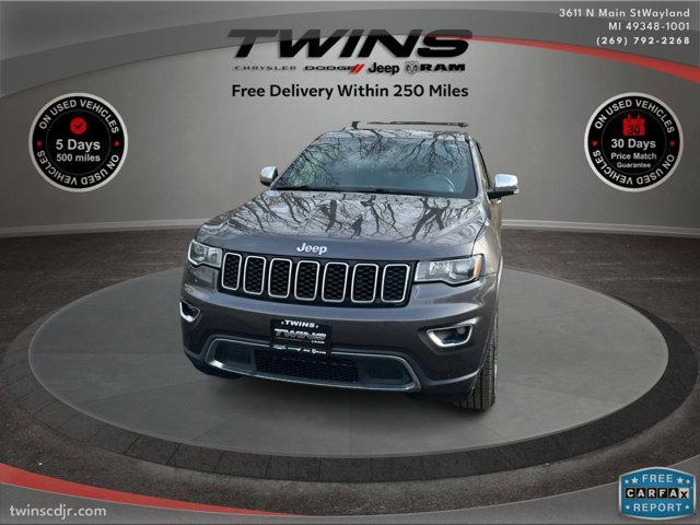 used 2017 Jeep Grand Cherokee car, priced at $15,100