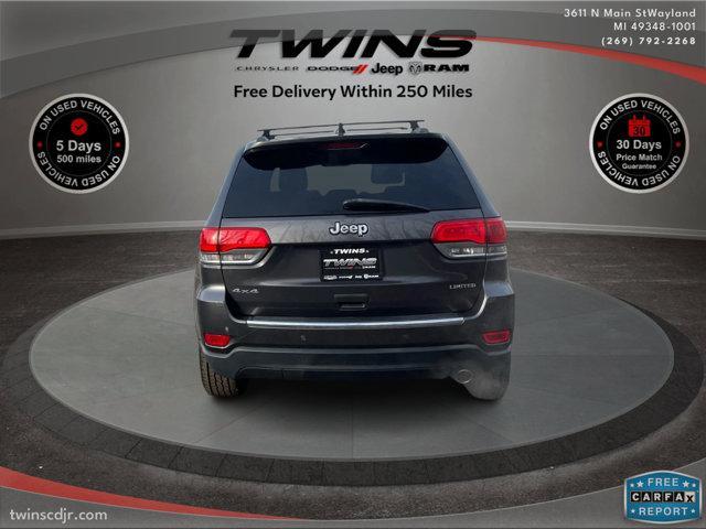 used 2017 Jeep Grand Cherokee car, priced at $15,100
