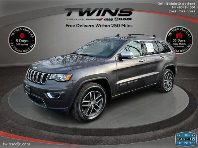 used 2017 Jeep Grand Cherokee car, priced at $15,100