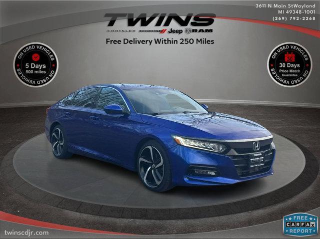 used 2020 Honda Accord car, priced at $18,700