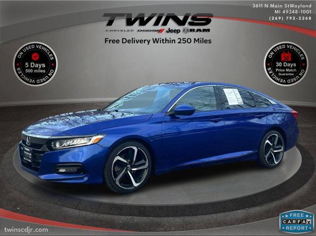 used 2020 Honda Accord car, priced at $18,700