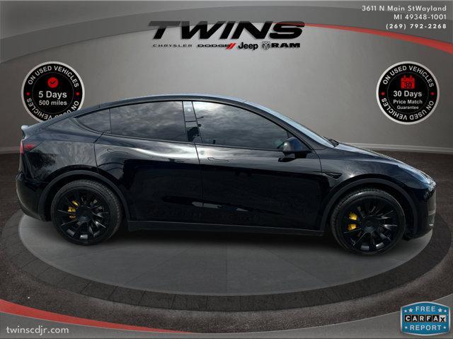 used 2021 Tesla Model Y car, priced at $24,300