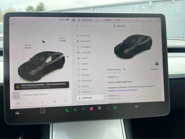 used 2021 Tesla Model Y car, priced at $24,300