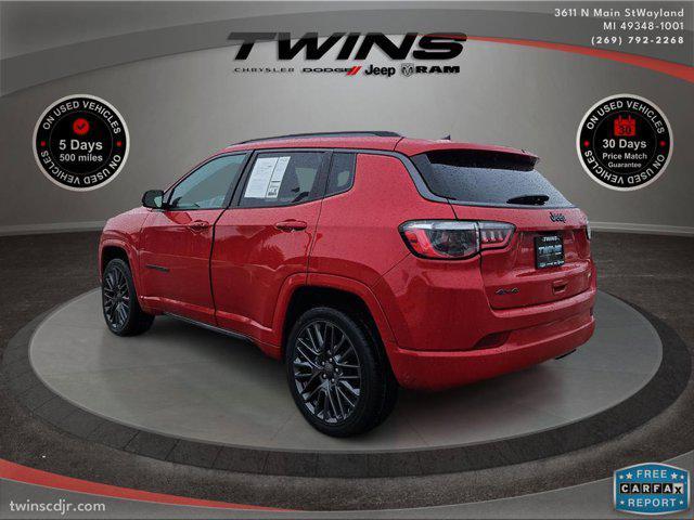 used 2022 Jeep Compass car, priced at $21,200