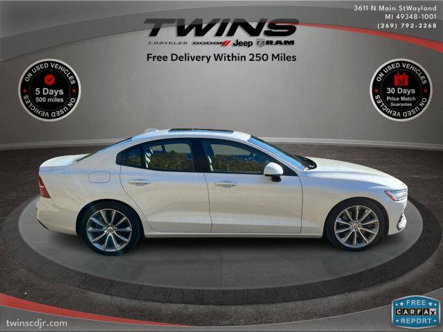 used 2021 Volvo S60 car, priced at $19,800