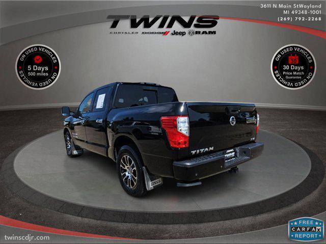 used 2021 Nissan Titan car, priced at $26,700