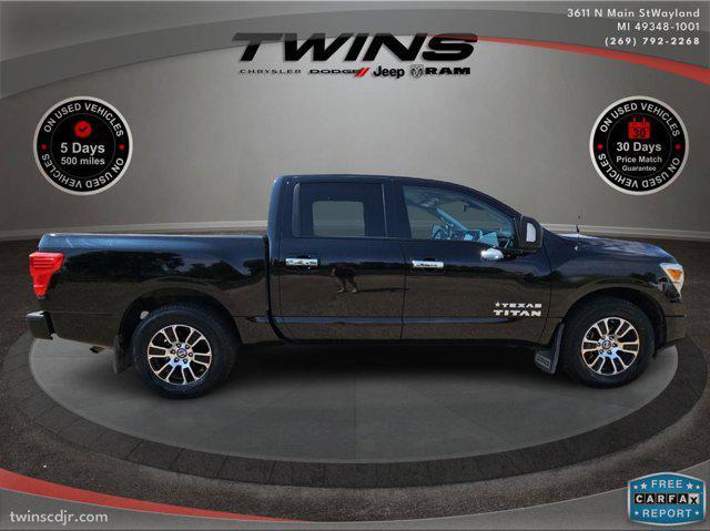 used 2021 Nissan Titan car, priced at $27,000