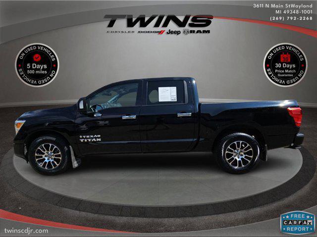 used 2021 Nissan Titan car, priced at $26,700