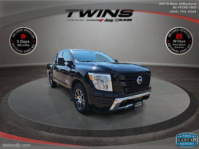 used 2021 Nissan Titan car, priced at $26,700