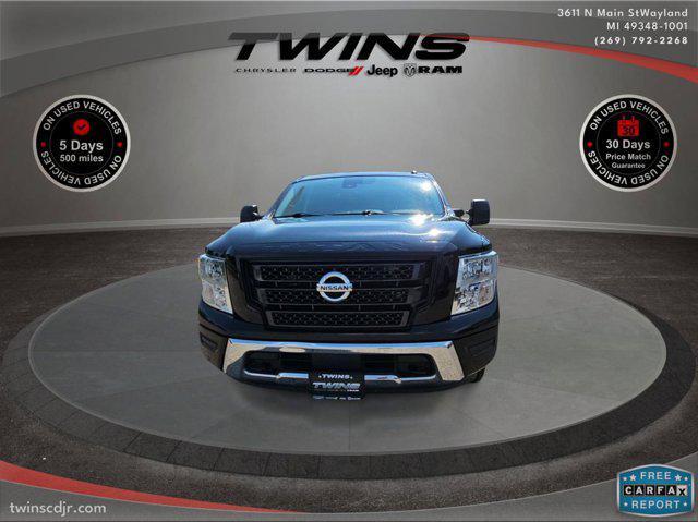 used 2021 Nissan Titan car, priced at $26,700