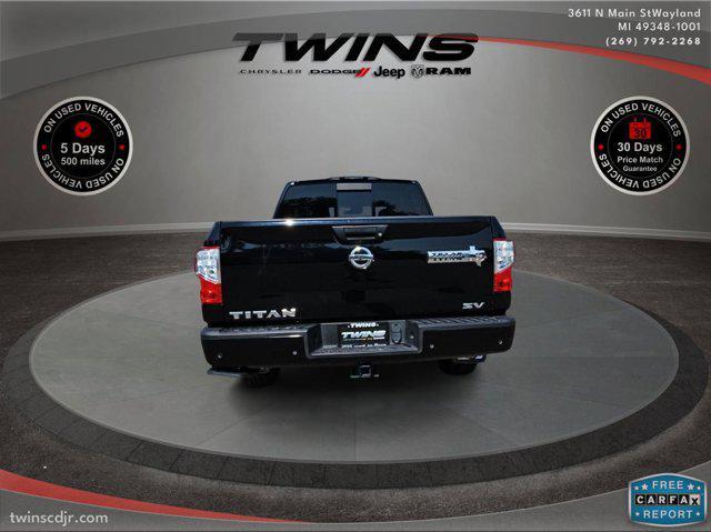 used 2021 Nissan Titan car, priced at $26,700