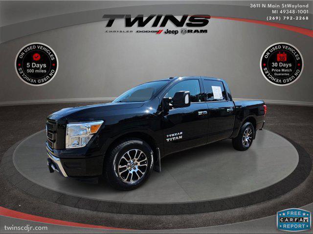 used 2021 Nissan Titan car, priced at $26,700