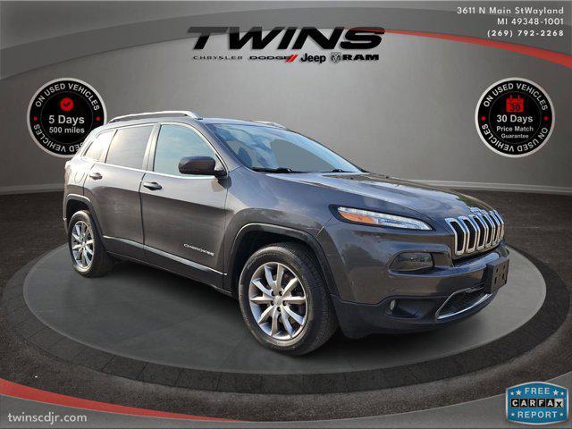 used 2018 Jeep Cherokee car, priced at $16,900