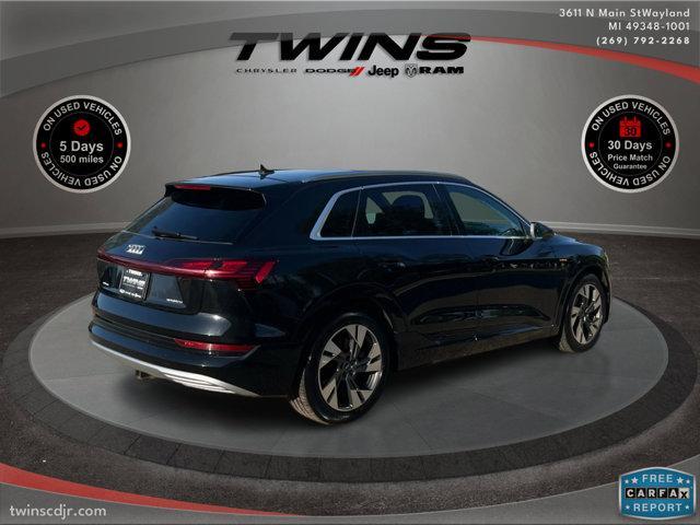 used 2021 Audi e-tron car, priced at $24,500