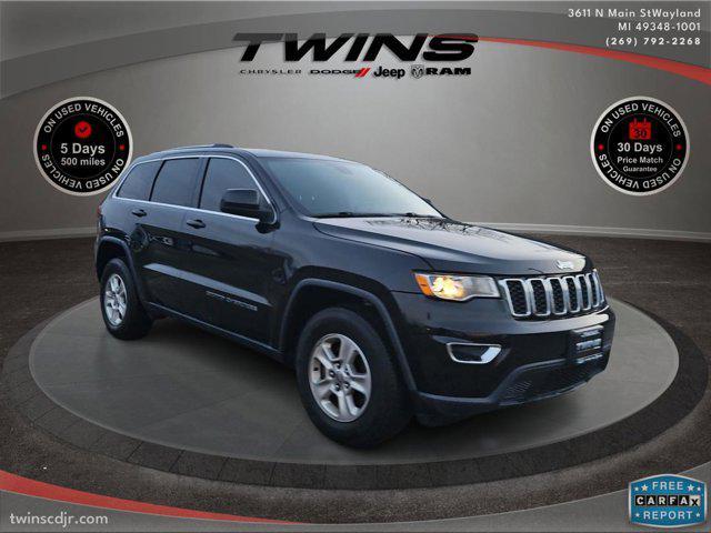 used 2017 Jeep Grand Cherokee car, priced at $15,500