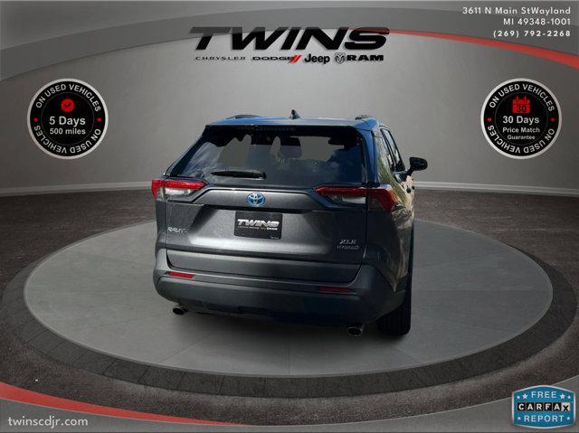 used 2021 Toyota RAV4 Hybrid car, priced at $23,500