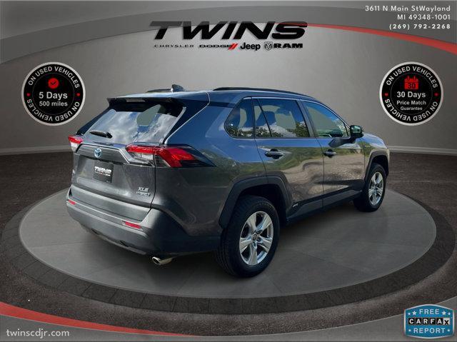used 2021 Toyota RAV4 Hybrid car, priced at $23,500