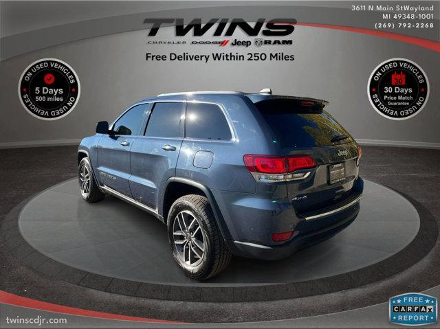 used 2021 Jeep Grand Cherokee car, priced at $19,500