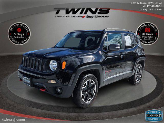 used 2017 Jeep Renegade car, priced at $13,900