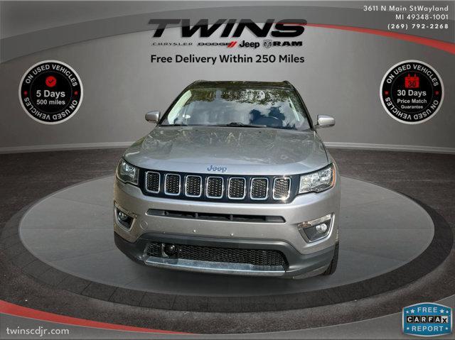 used 2021 Jeep Compass car, priced at $16,100