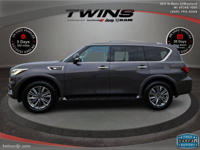 used 2022 INFINITI QX80 car, priced at $32,900