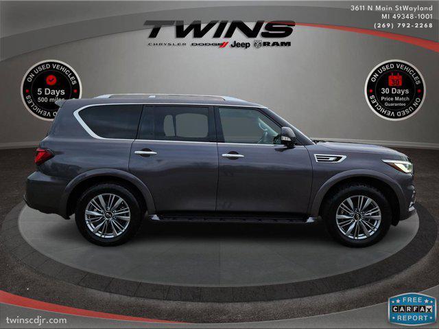 used 2022 INFINITI QX80 car, priced at $32,900